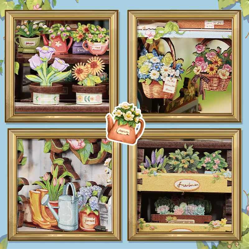 Book Nook - Anna's Blue Blossom Cutebee