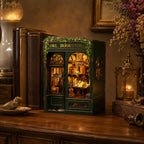Book Nook - Kit DIY - The Owl Bookstore Cutebee