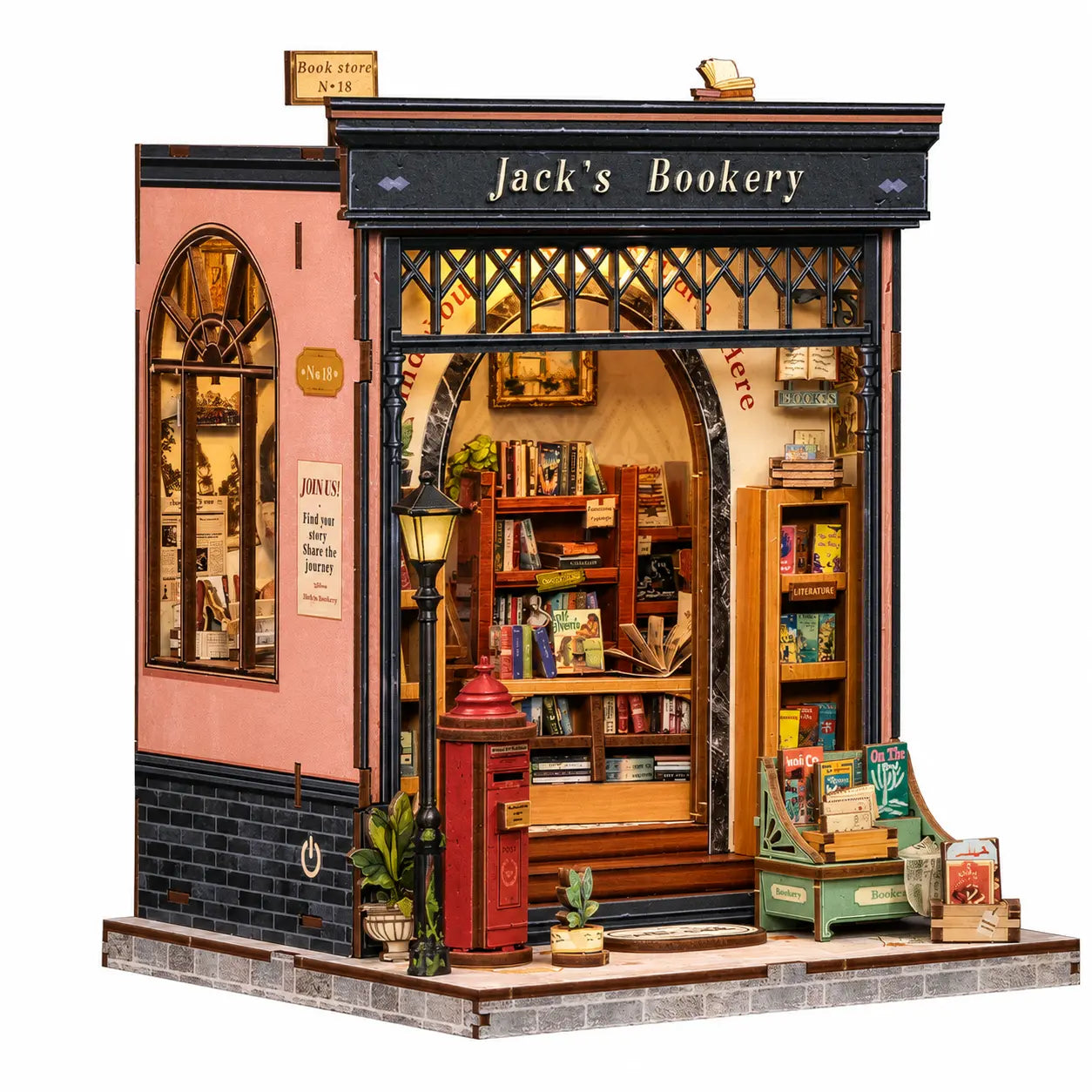 Book Nook - Jack's Bookery Cutebee