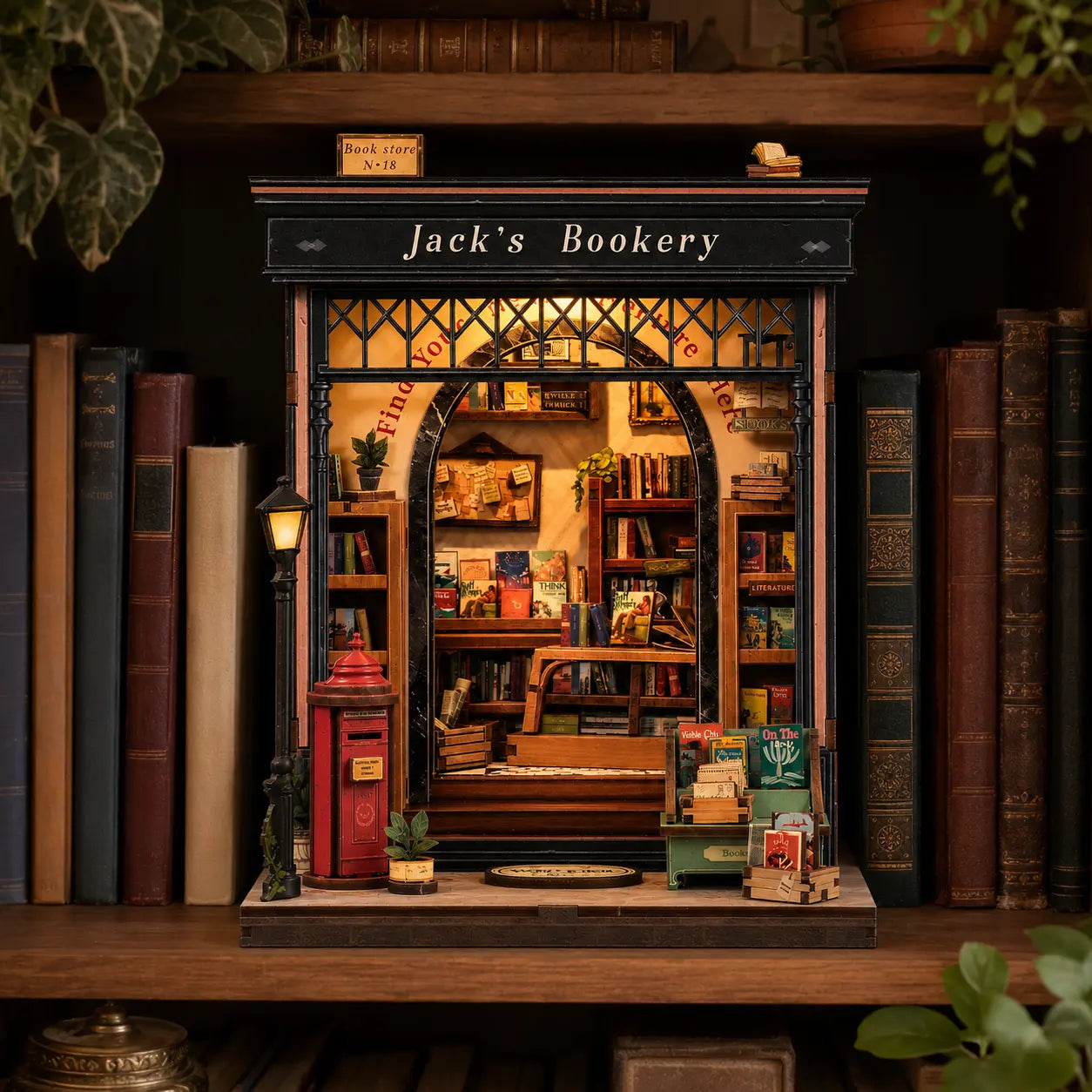 Book Nook - Jack's Bookery Cutebee
