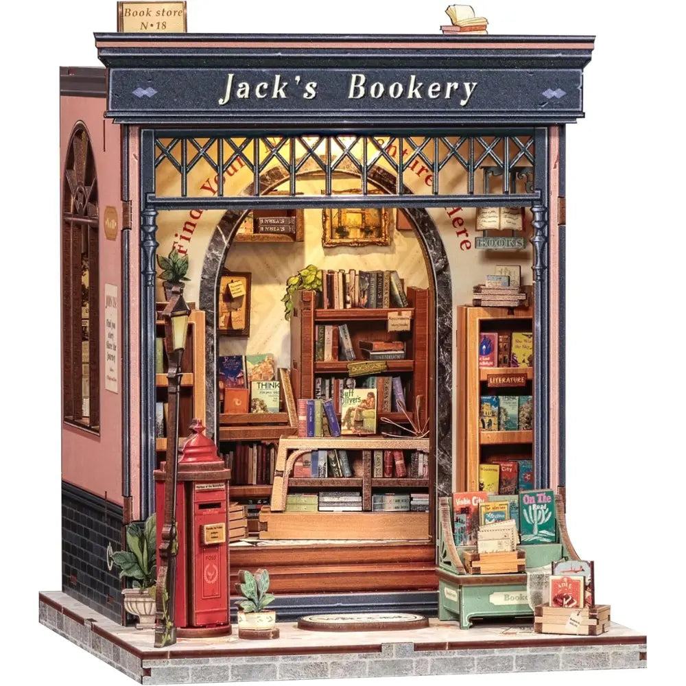 Book Nook - Kit DIY - Jack's Bookery Cutebee
