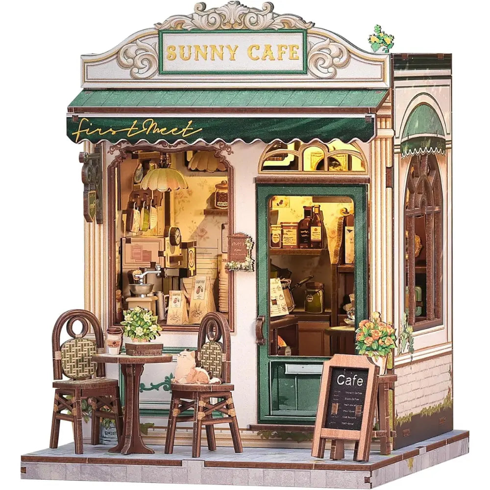 Maison Miniature - Kit DIY - Sunny Café Cutebee