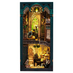 Book Nook Darkness Common Room – vue de face du décor assemblé – vue 2